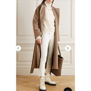 Veronica B Metro Crop Stretch-twill Flared Pants 2